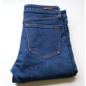 Pilcro & The Letterpress Mid Rise Skinny Jeans Dark Blue Size 26